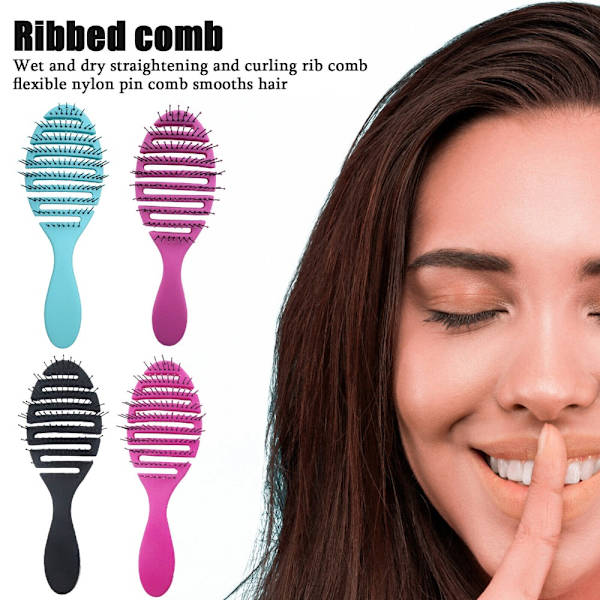 Detangling Hair Brush Hårbørster PINK pink