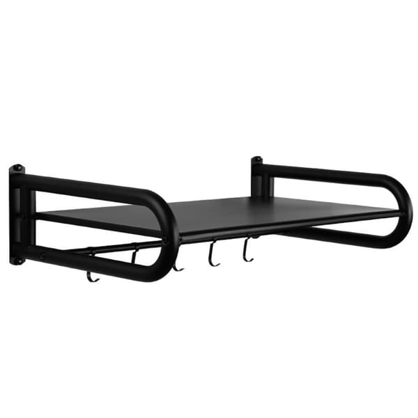Opbevaringsstativ Aluminium SORT black