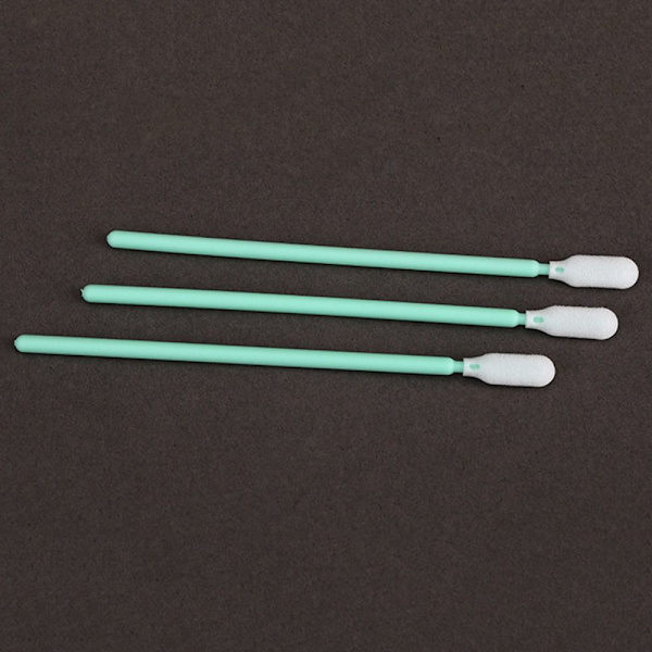 100 kpl Foam Tips Sponge Stick Foam Swabs Puhdistuspuikkosarja