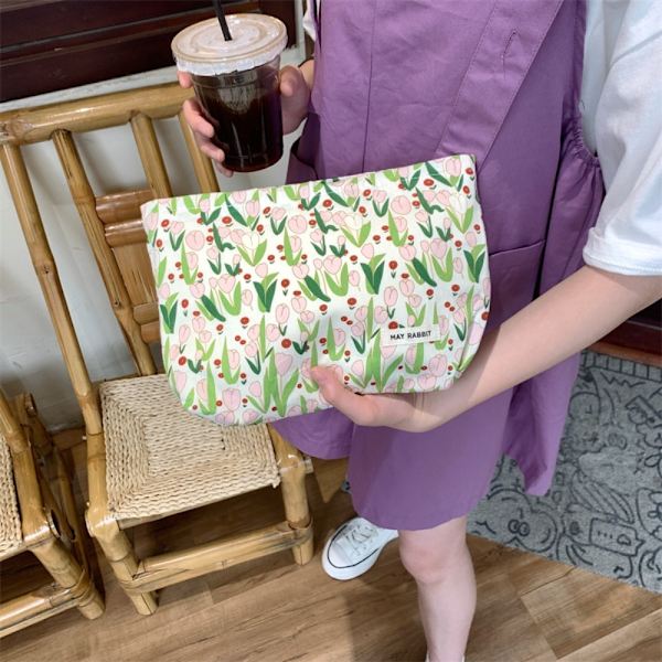 Print Kosmetisk taske Makeup Taske E E E
