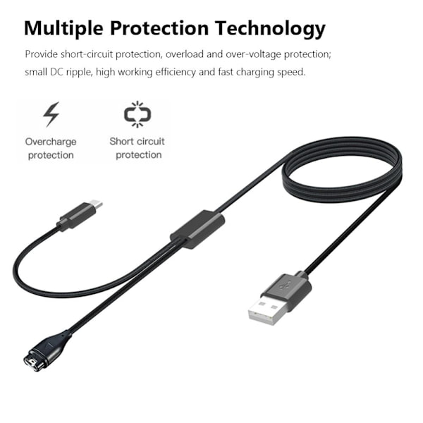 PD oplader USB-kabel Nylonflettet ladeledning