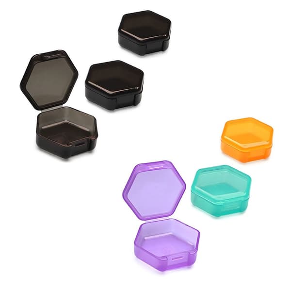 6st Pill Organizer Case Medicinhållare