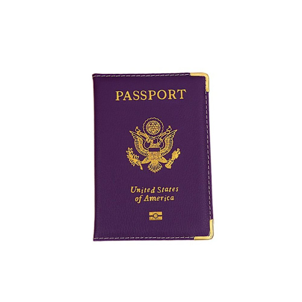 Passdeksel Passholder BLÅ Blue
