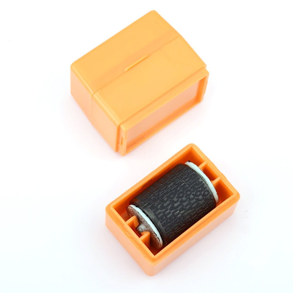 Roller Stamp Security Data Defender ORANGE orange