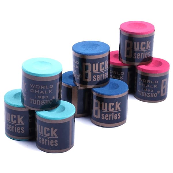 2st/ Set Cue Chalk Billiard Chalks BLÅ BLÅ blue