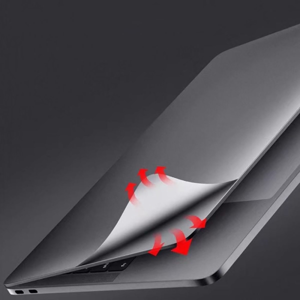 Laptop Shell Protector Stickers GRÅ 13.6 AIR M2 A2681 13.6 AIR Grey 13.6 Air M2 A2681-13.6 Air M2 A2681