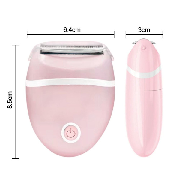 Epilator Shaver Hårfjerningsværktøj PINK Pink