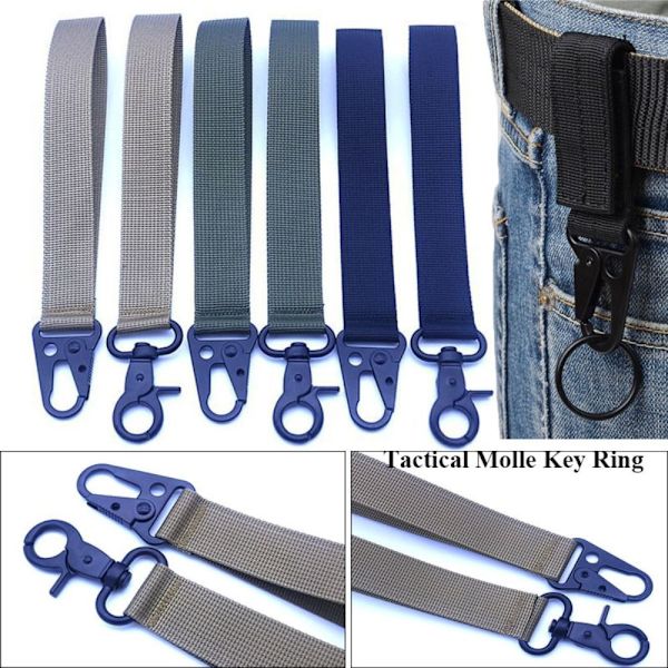 Tactical Molle -solki avaimenperä 3 3 3