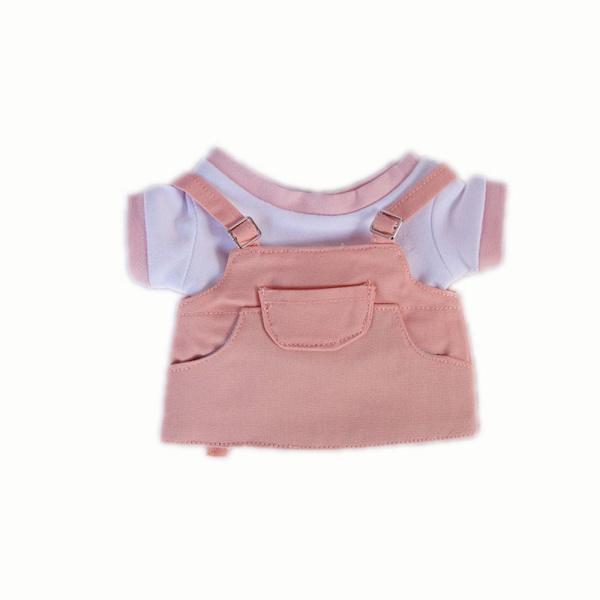 Doll Clothes Denim Hame Set PINK pink