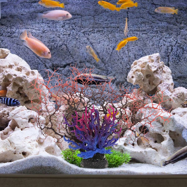 Jäljitelmä Coral Ornament Simulation Coral Tree Decoration Blue&white