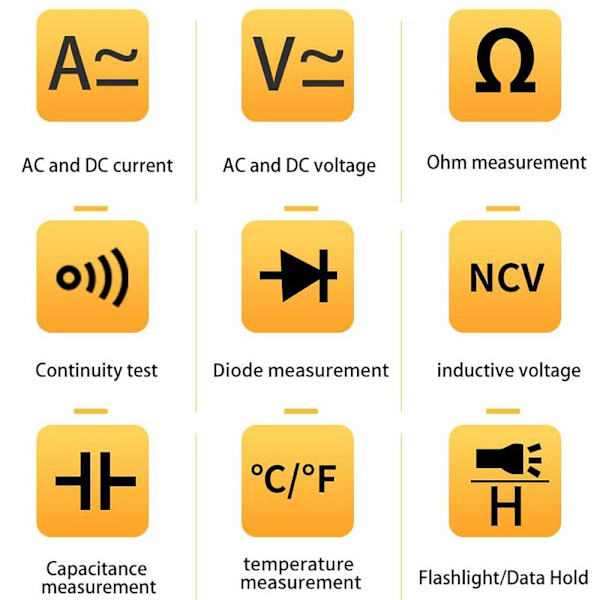 Digital Clamp Meter Smart Multimeter ZT-QS9 ZT-QS9 ZT-QS9