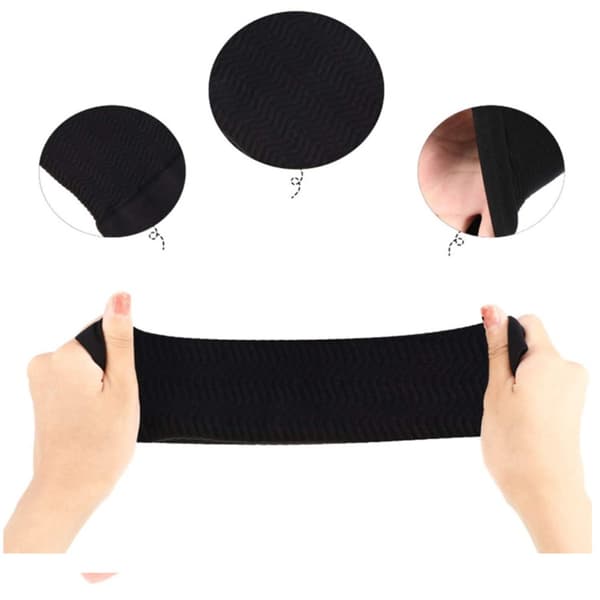 2 par Sleeve Wrap Arm Warmers SORT black