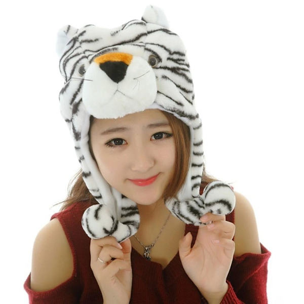 Plysj Moving Hat Animal Earklap Hat 2 2 2