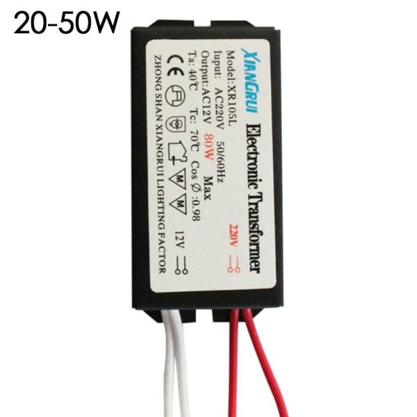 lampa elektronisk transformator 18W/28W/48W/72W/100W Adapter 20-50W 20-50W