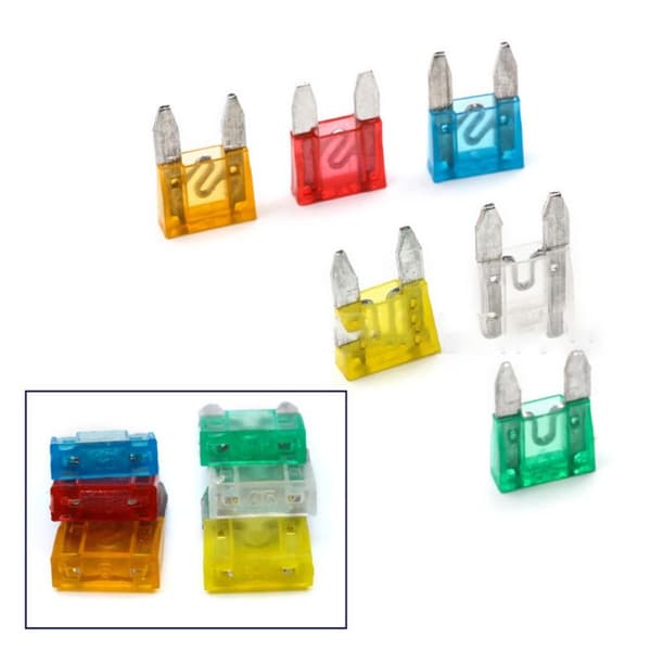 300 st bilsäkringar minibladsäkringar set
