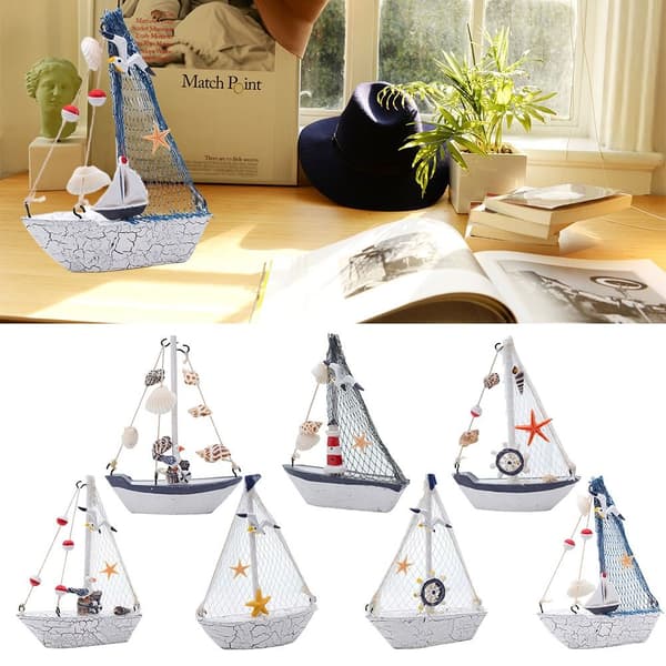 Segelbåtsmodell Seashell Ship Model 2 2 2