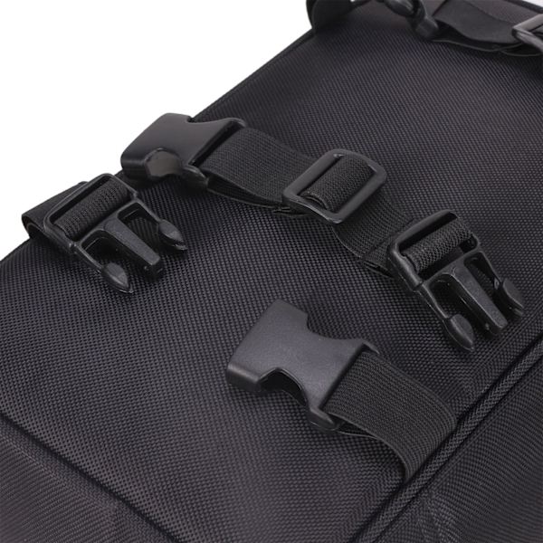 Bike Rear Carrier Bag Cykelställ Pack REFLECTIVE BLACK Reflective black