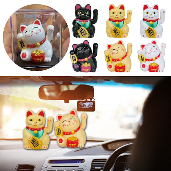 Lucky Cat Form Svängarm Lucky Cat GUL AA Yellow A-A
