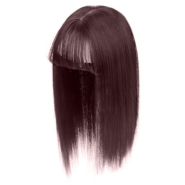 Liuhai Hair Patch Reissue Block Tummanruskea 35cm 35cm dark brown 35CM-35CM