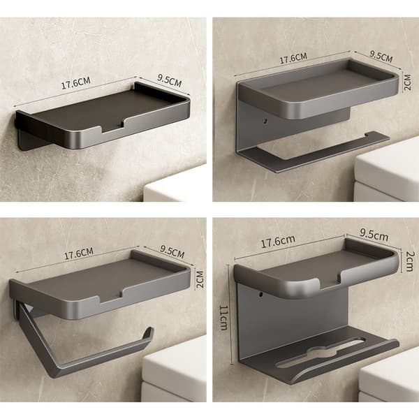Papirrullholder GUN GREY D D Gun Grey D-D