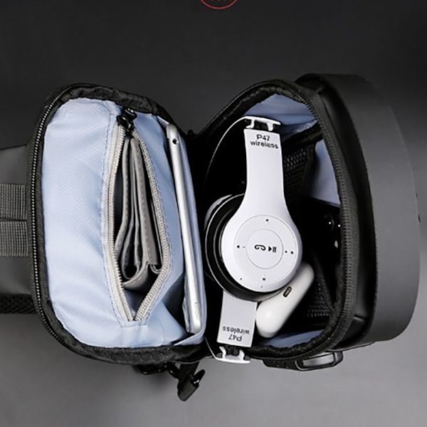 Brysttaske Crossbody-taske SORT black