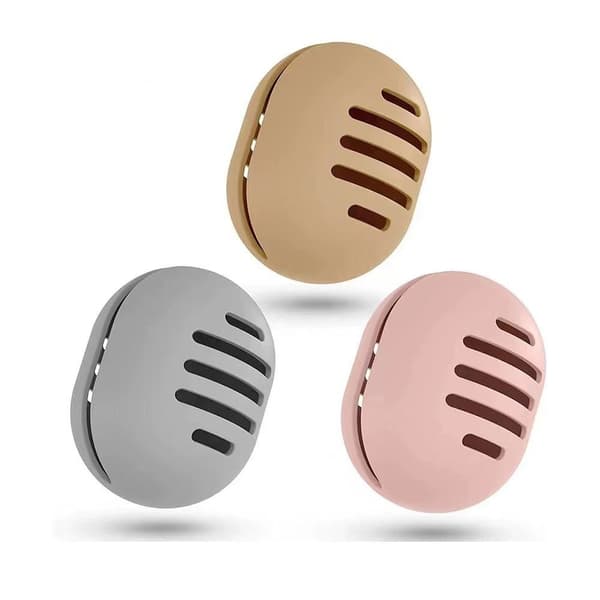 Makeup Beauty Sponge Case Makeup Box GRÅ Gray