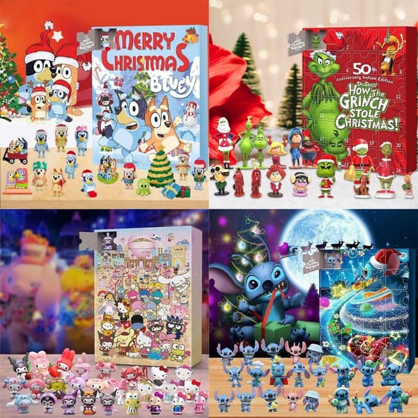 Julekalender Blind Box 24 dager nedtelling STITCH STITCH