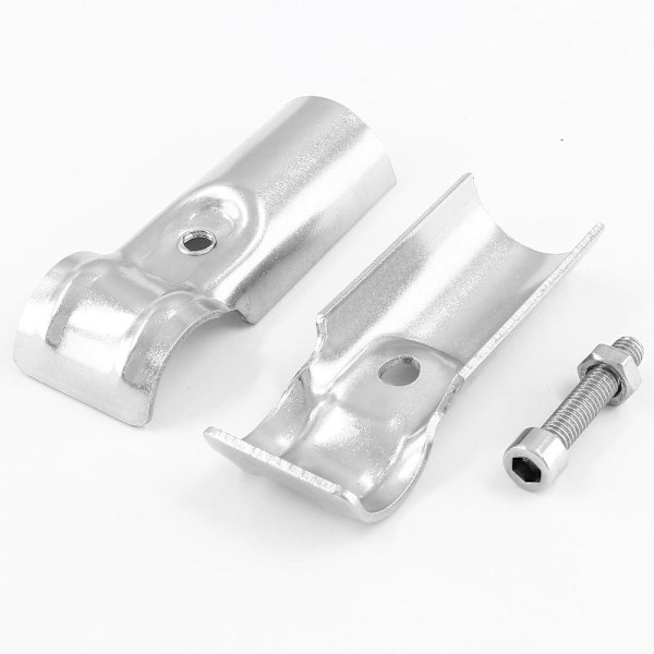 4 STK 2-veis T-rørklemmekjedekobling 4PCS