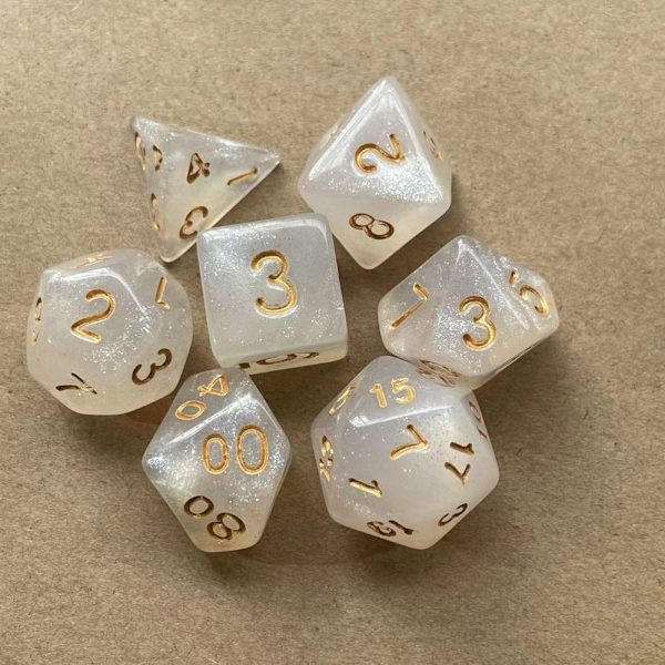 7 kpl / set DND Dice Polyhedral Dice 08 08 08