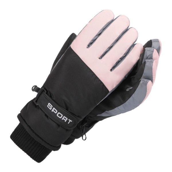 Naisten Pehmohanskat Lumilauta Ski Gloves MUSTA black