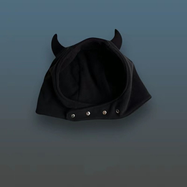 Devil Horn Hat Little Devil Hat SVART black