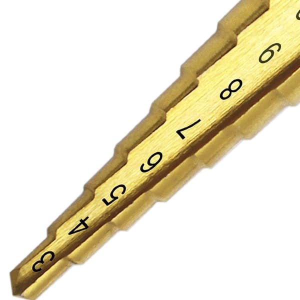 Step Drill Snoet Bit Guld Pagoda Drill