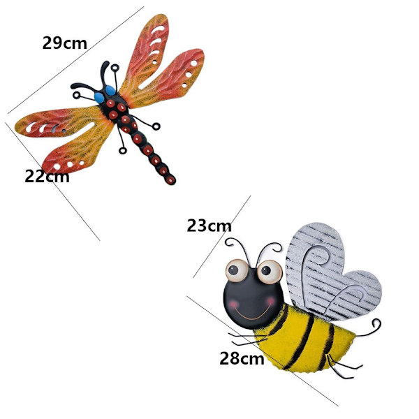 Bee Dragonfly Wall Art riippuvat veistokset DRAGONFLY-3 Dragonfly-3
