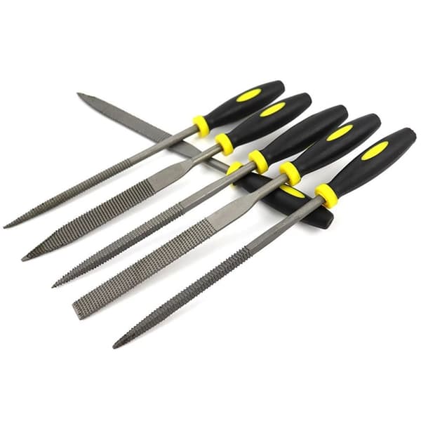 6 stk træraspfiler Assorterede rasper A A A