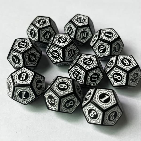10 kpl set Noppapelit SININEN blue