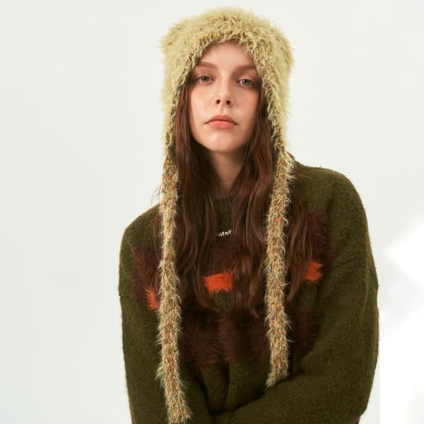Bear Cap Beanies Cap COFFEE coffee