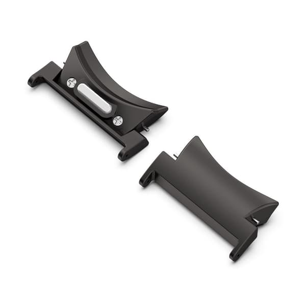 2 Stk Rem Adapter Urrem Connector SORT 20MM black 20mm