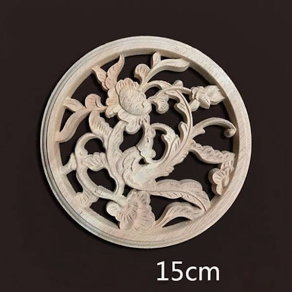 Trä snidade hantverk Träfigurer hantverk 7CM4 4 7cm4
