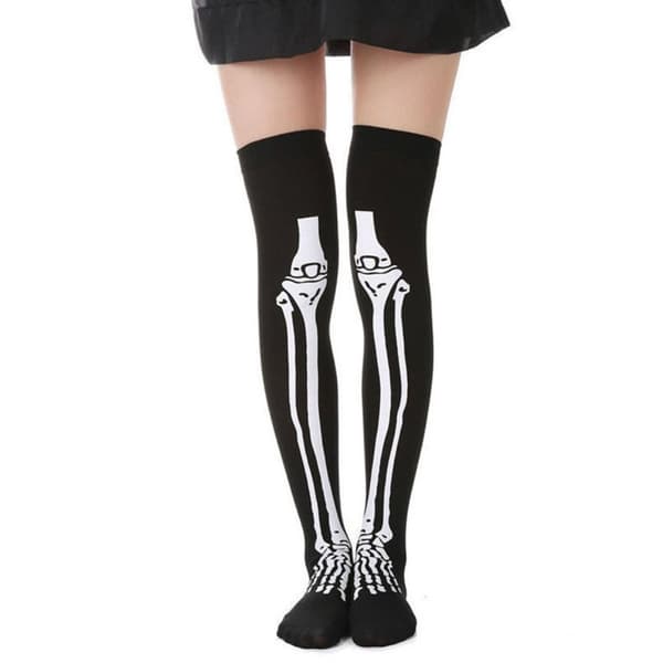 Halloween Handsker Skeleton Lange Handsker 5 5 5