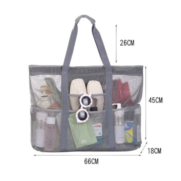 Beach Bag Underkläder Ficka BLÅ blue
