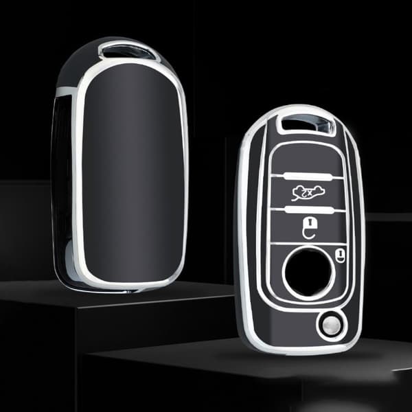 Auton avainkotelon case cover MUSTA Black