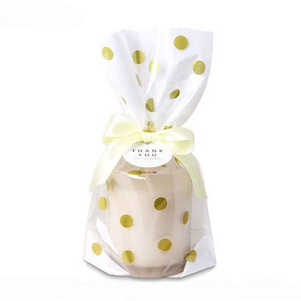 50 STK Slikposer Guld Dots Strips STRIPS STRIPS strips