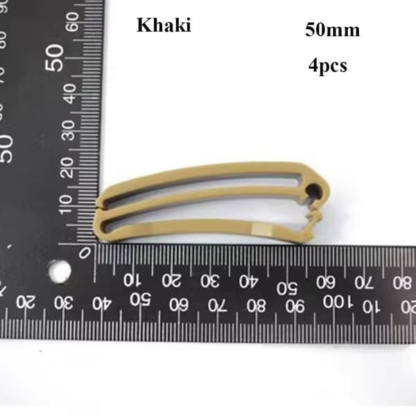 Molle Webbing Spenne Belteende Clip SORT 38MM Black 38mm