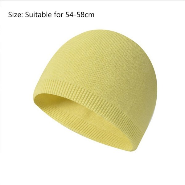 Lue strikket lue SVART Black