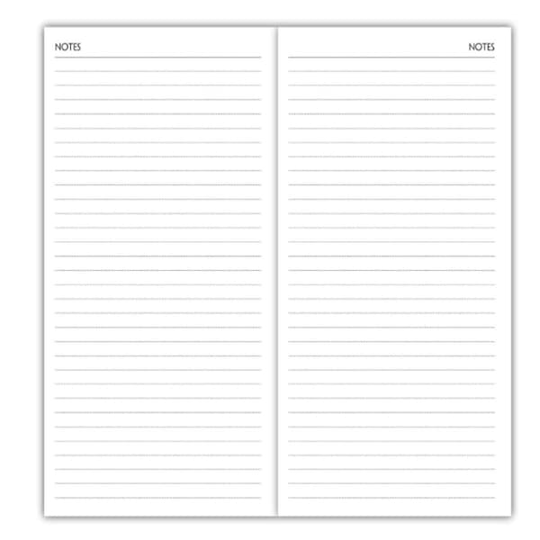 3-pack Personal Organizers Kalenderpåfyllningar Notebook-inlägg