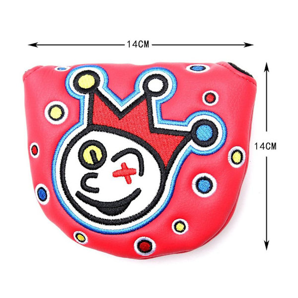 Golf Putter Head Cover Golf Club Covers RÖD Red
