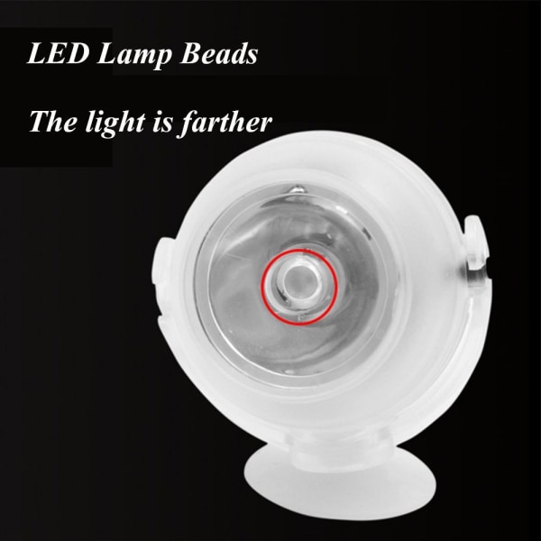 Liten Spotlight LED Aquarium Light HVIT US US White US-US