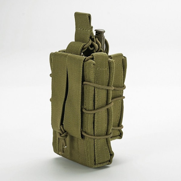 1stk Militær midjeveske Outdoor Tactical Pack SVART SVART Black