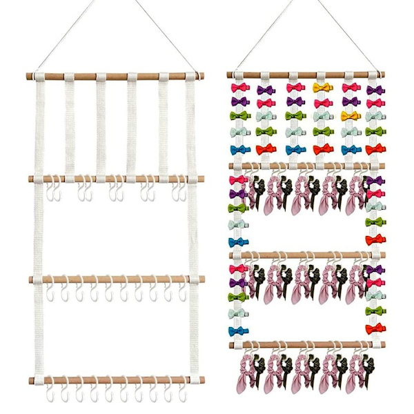 Hårclips Opbevaringsholder Hårclips Stand Holder PINK Pink