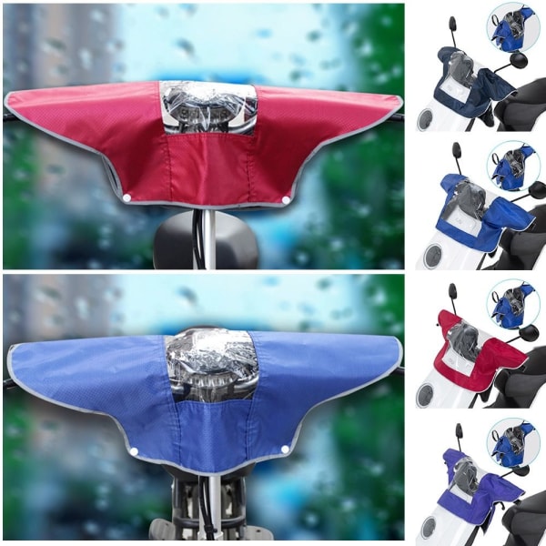 Motorcykel Dashboard Cover Elcykelhuvud BLÅT 50CMX63CM blue 50cmx63cm
